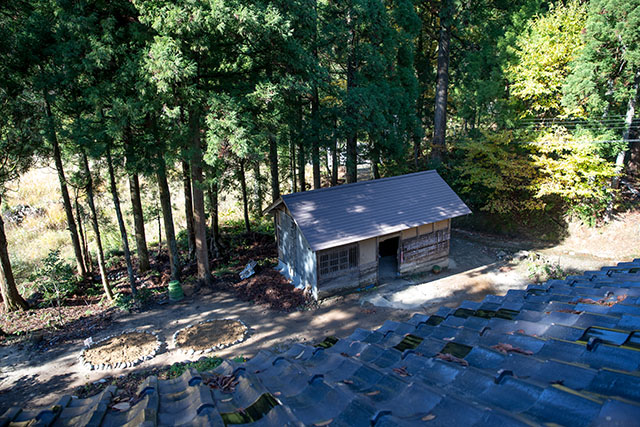 barn from roof